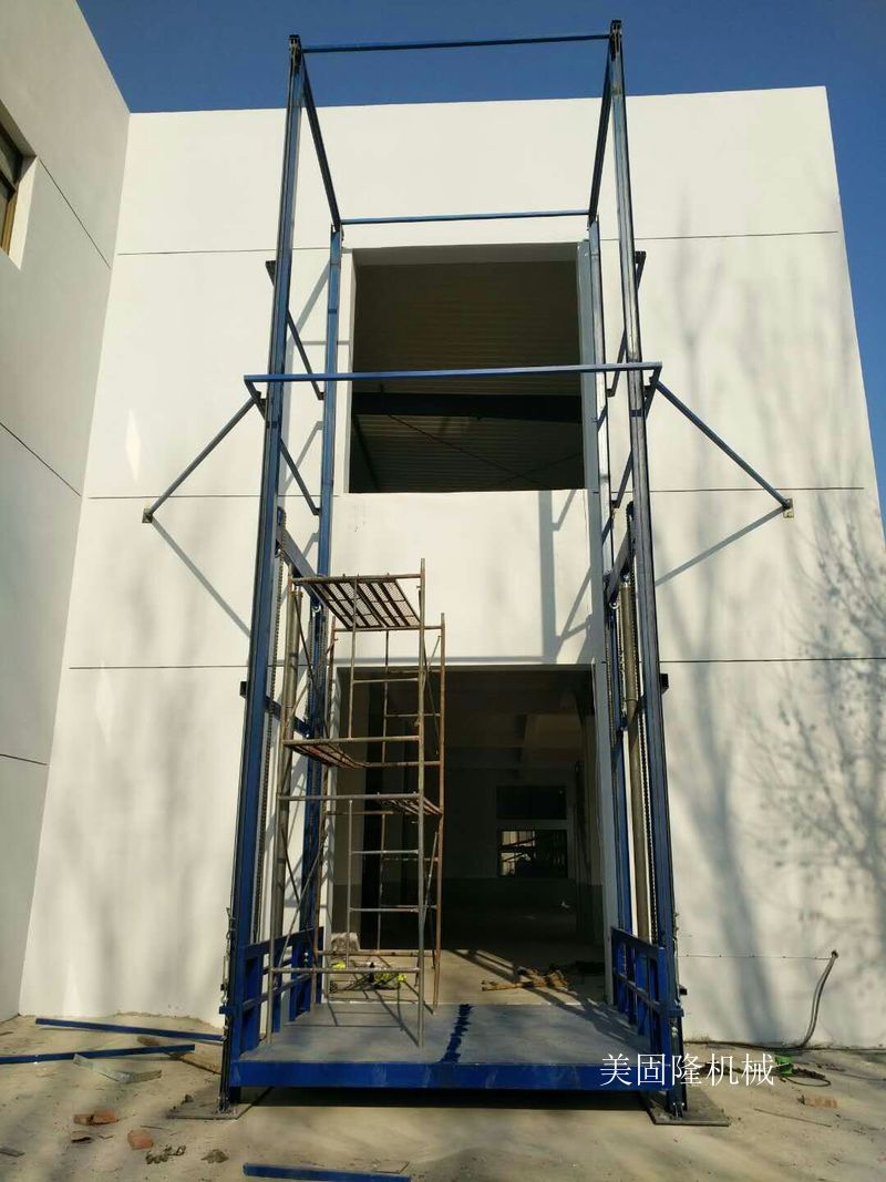 延安仓库专用导轨式升降货梯价格